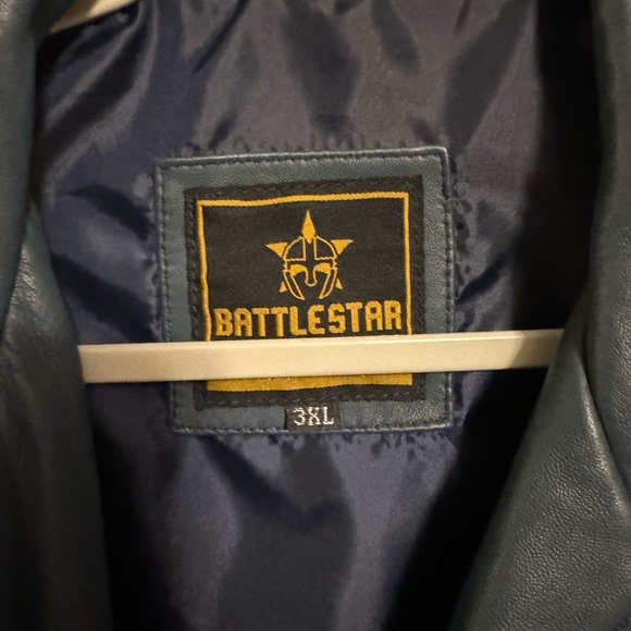 Men leather coat - Picture 3 of 3